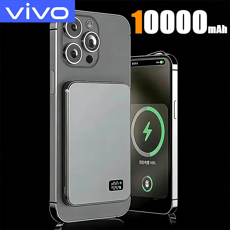 Xiaomi 10000mAh dunne magnetische draadloze powerbank PD25W snel opladen draagbare externe batterij voor Magsafe voor iPhone Samsung