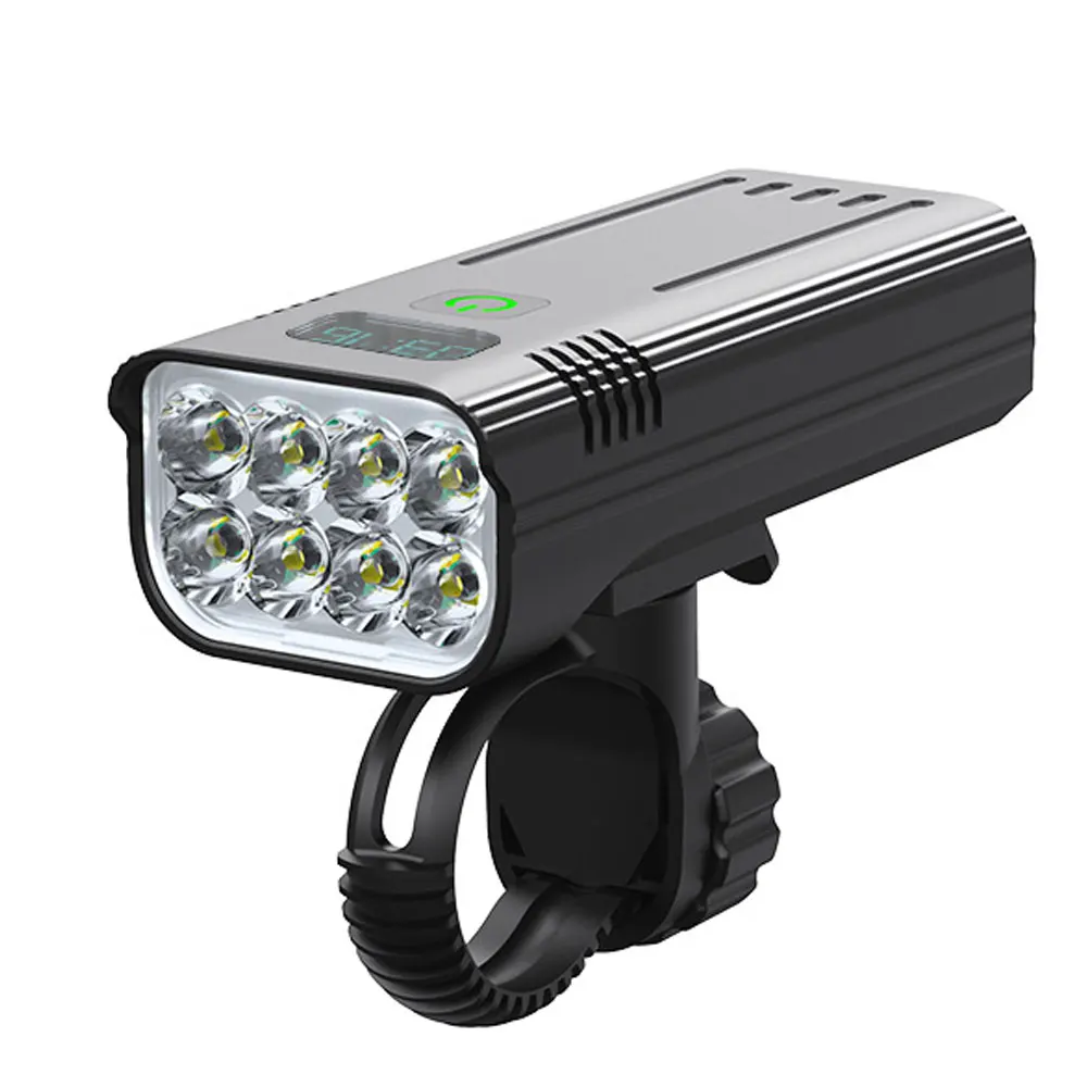 AliExpress NEWBOLER Bicycle Light USB Chargeable 4800 Lumen Rainproof MTB Bike Light Set With 2 Holder 10000mAh Flashlight Bike Accessories