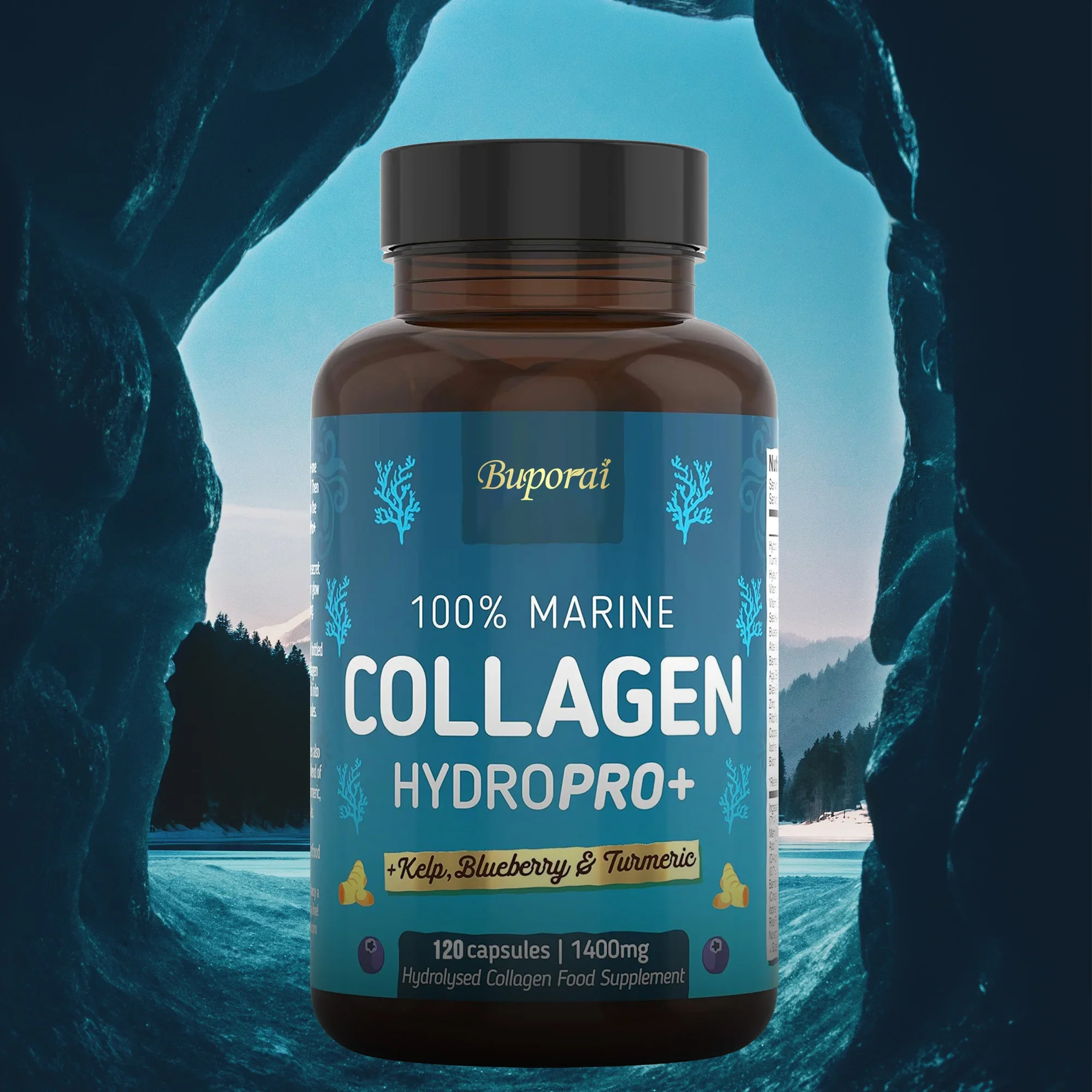 

Hydrolyzed Collagen 1400mg - Promote Collagen Production, Enhance Immune Function, and Boost Energy, Helps Maintain Skin Health