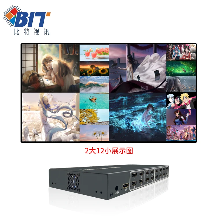 hot sale 16 x 1 Splitter 4K 8k HDMI Multi Viewer 4x1 8x1 16x1 4K HDMI Multi Viewer