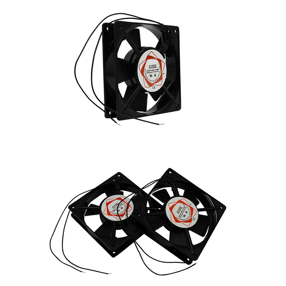 Incubator Accessories High Temperature Exhaust Fan For Fully Automatic Chick Incubator Black Plastic Durable Pure Copper