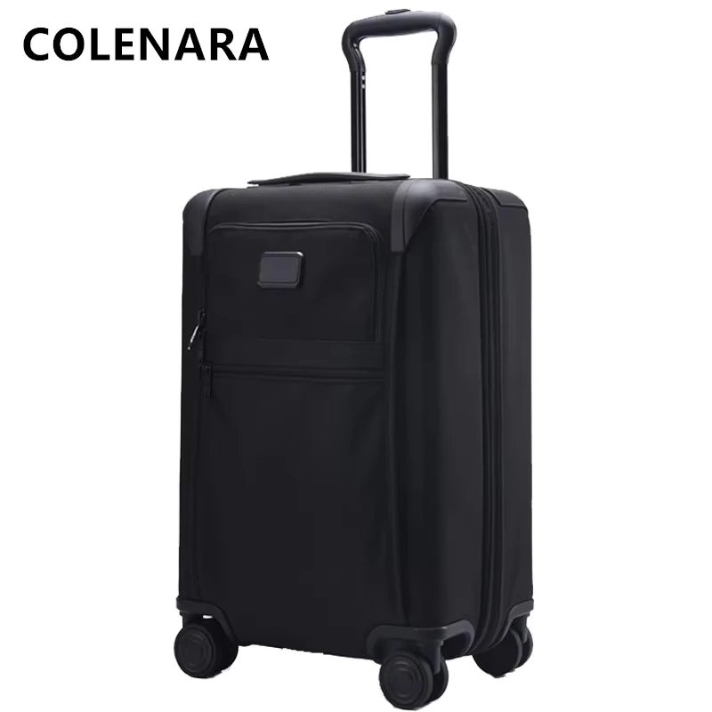 COLENARA Luggage Travel Bag 20 Inches Business Trolley Case Men's Boarding Box Oxford Cloth Universal Wheel Rolling Suitcase