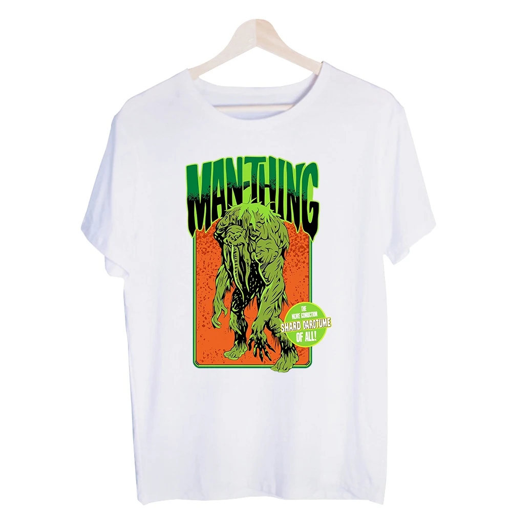 Men's Fantasy Creature Graphic Tee, Short Sleeve Crew Neck T-Shirt for Casual Streetwear and Everyday Outfits