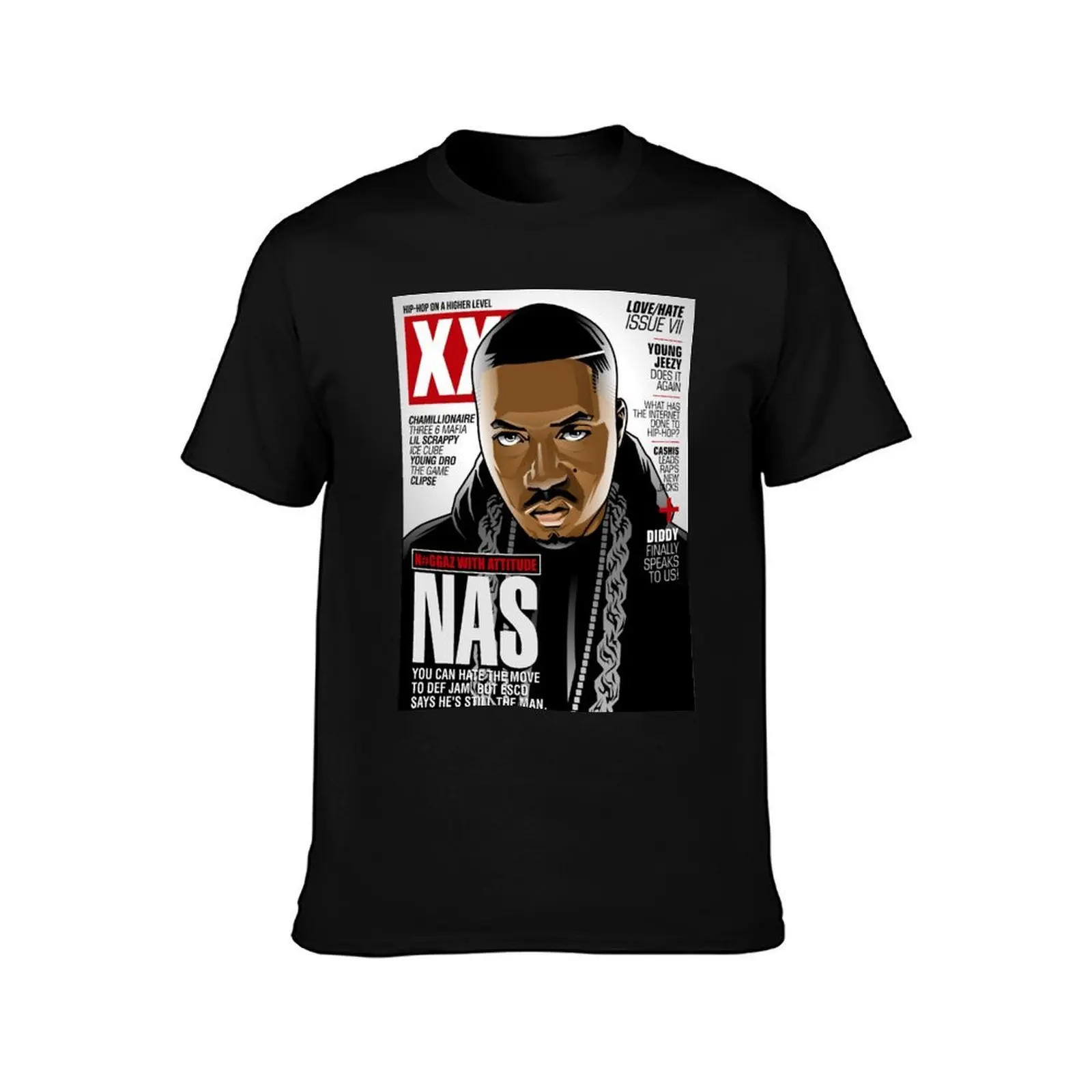 Hip Hop On A Higher Level :N#ggaz With Attitude T-Shirt Plus Size Lightweight Tee Shirt T-Shirt