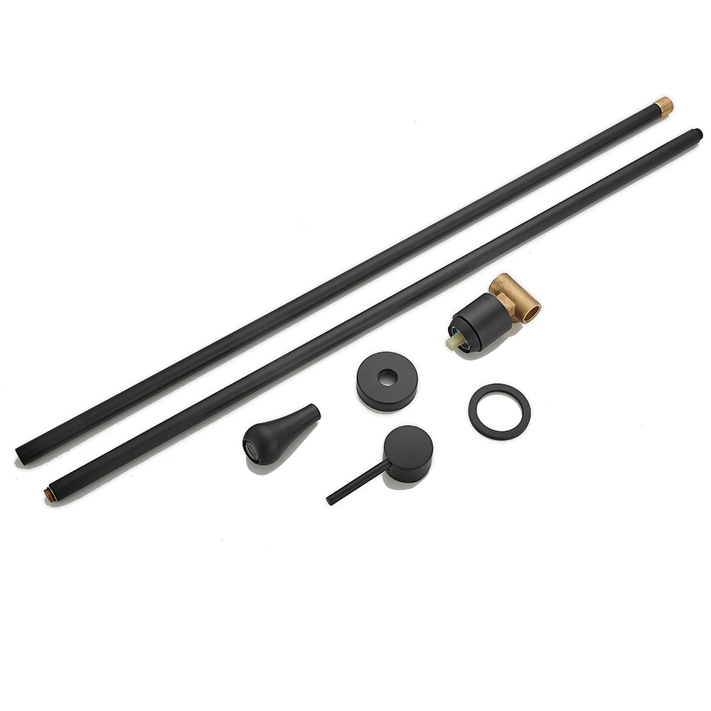 Imagem -05 - Bakala-gota de Água Pendurar Torneira do Teto Bacia do Banheiro Torneira de Banheira Latão Sólido Montagem na Parede Água Fria Quente Misturador de Lavatório Hardware de Banheira