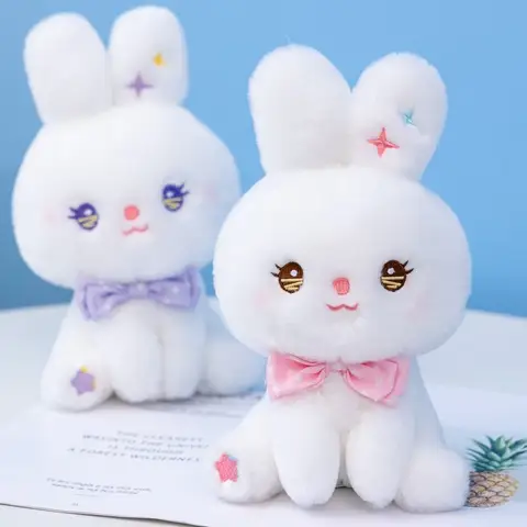 22/55cm Peep Bunny Plush Toys Stuffed Animal Star Carrot Rabbit Doll Room Desktop Sofa Decor Easter Bunny Soft Pillow Gifts For