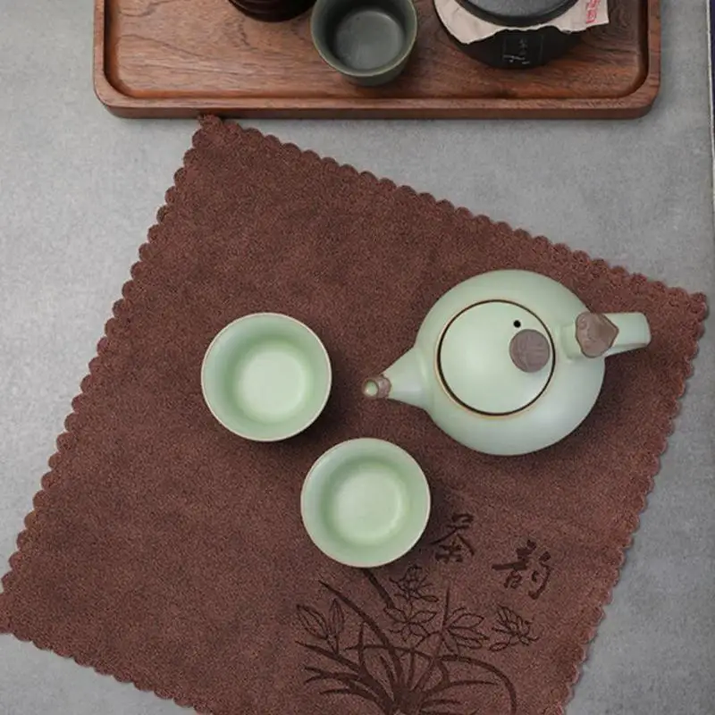 Portable Kitchen Tea Towel Tourist Hotels Dry Handkerchief A