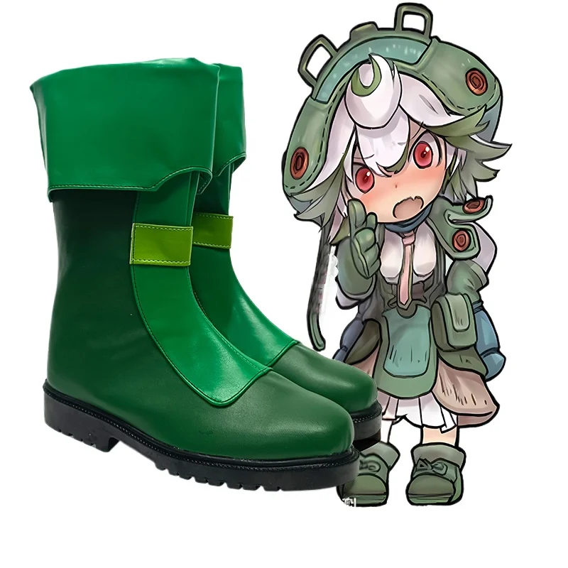 

Anime Prusika Made IN Abyss Cosplay Shoes Boots Stage Prop Halloween Party Costume Accessories Custom Made