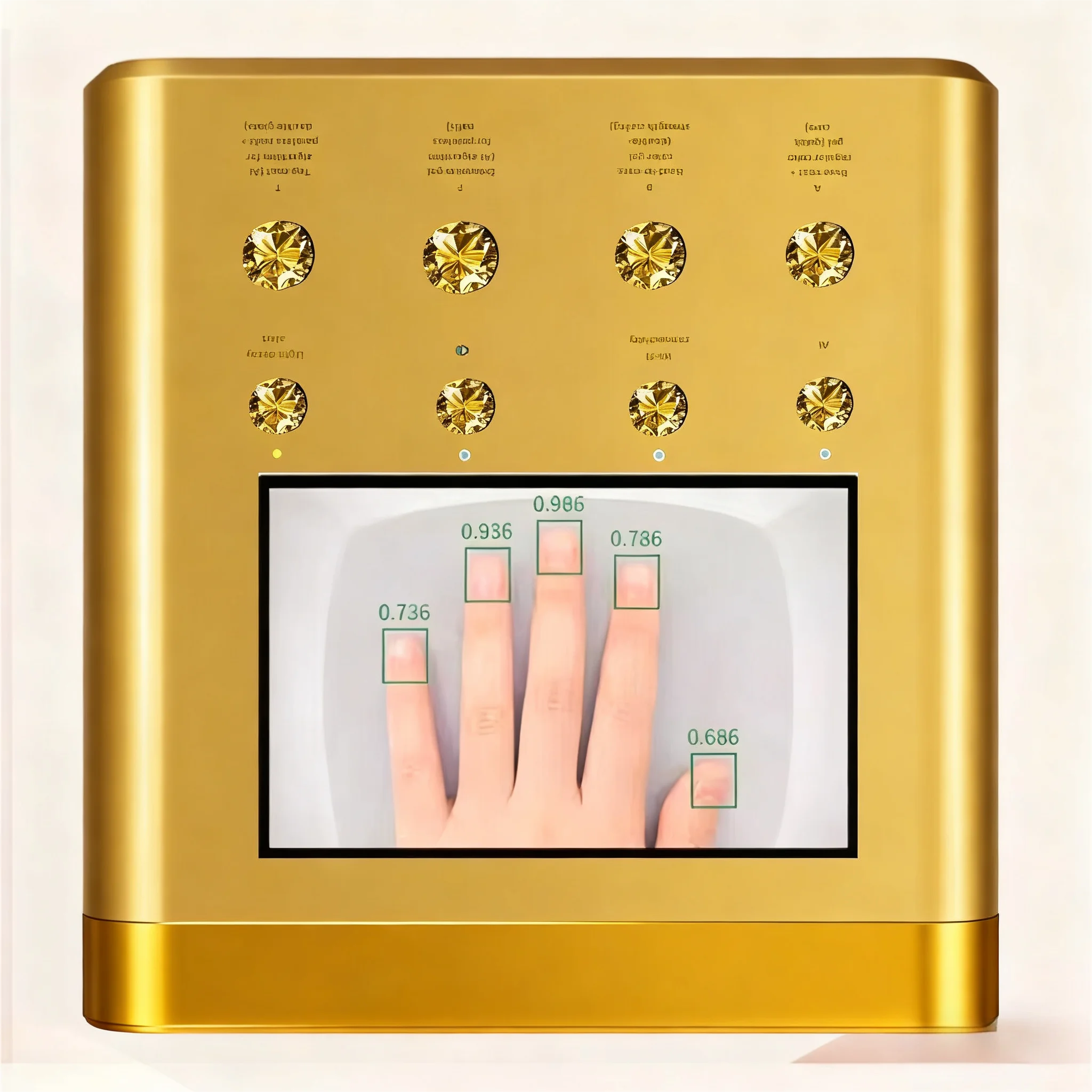 High Quality AI Smart Nail Lamp UV LED Gel Polish Dryer High Power Professional Portable Home Use Fast Curing