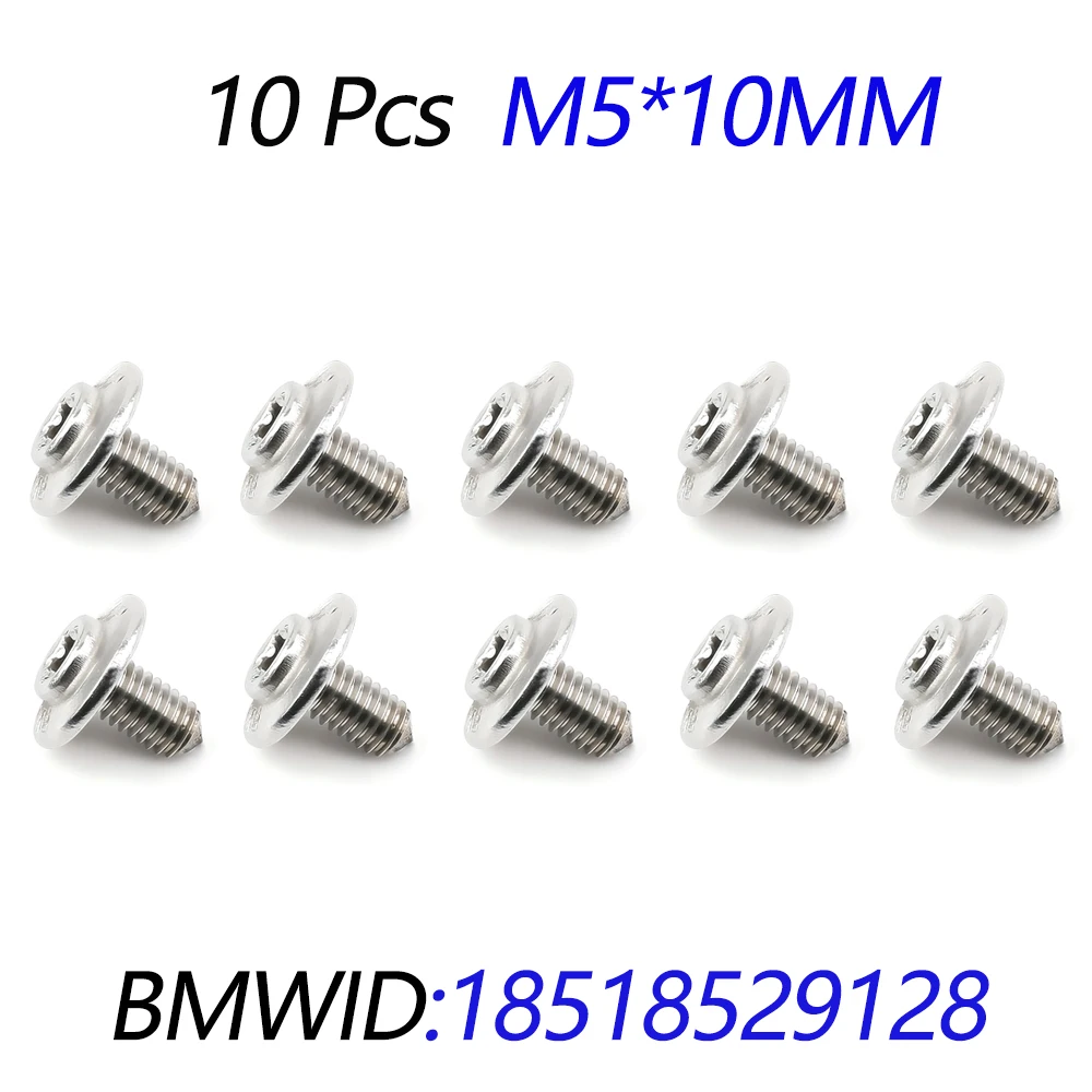 Verkleidungs-Edelstahlschrauben für BMW R1200GS R1250GS R1300GS F900GS Adventure R1200RT S1000XR S1000RR/R F900R F900XR F850GS