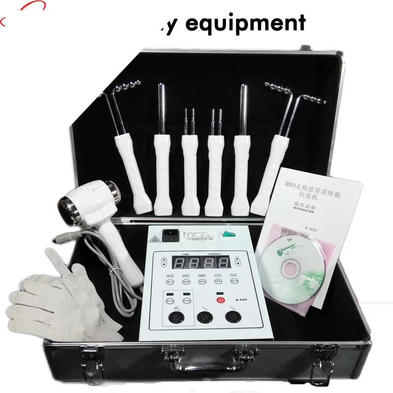 BIO-energy-free-energy live-cell machine B-809 face lift machine cold and hot hammer whiten the face instrument 220V