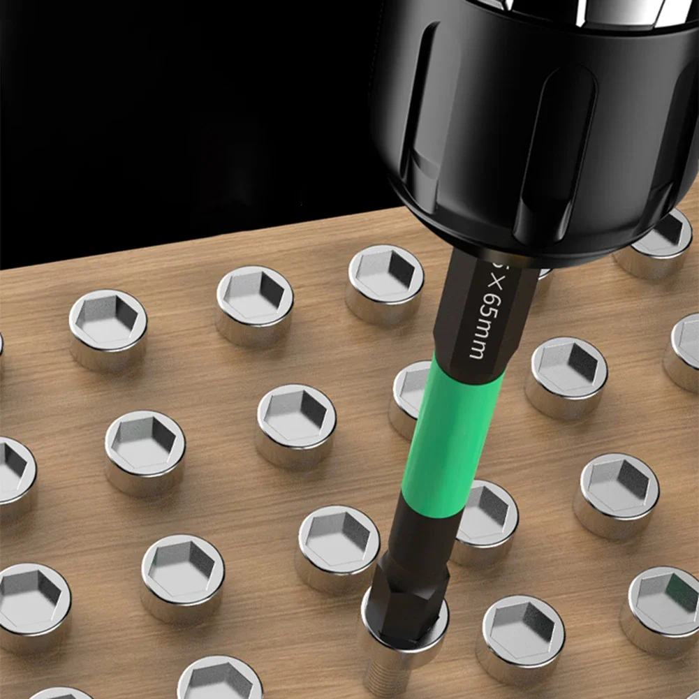 1pc 1/4 Hex Head Screwdriver Bit 1/4 Hex Quick Change Driver Magnetic Screwdriver Drill Bits H1.5-H10