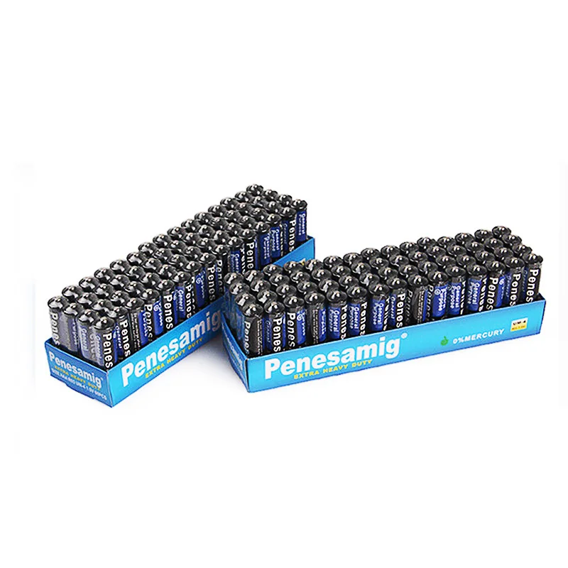 120Pcs Carbon Dry Pilas Aaa 1.5V Battery, R03 R3C for Camera Calculator Alarm Clock будильник Remote Control UM4