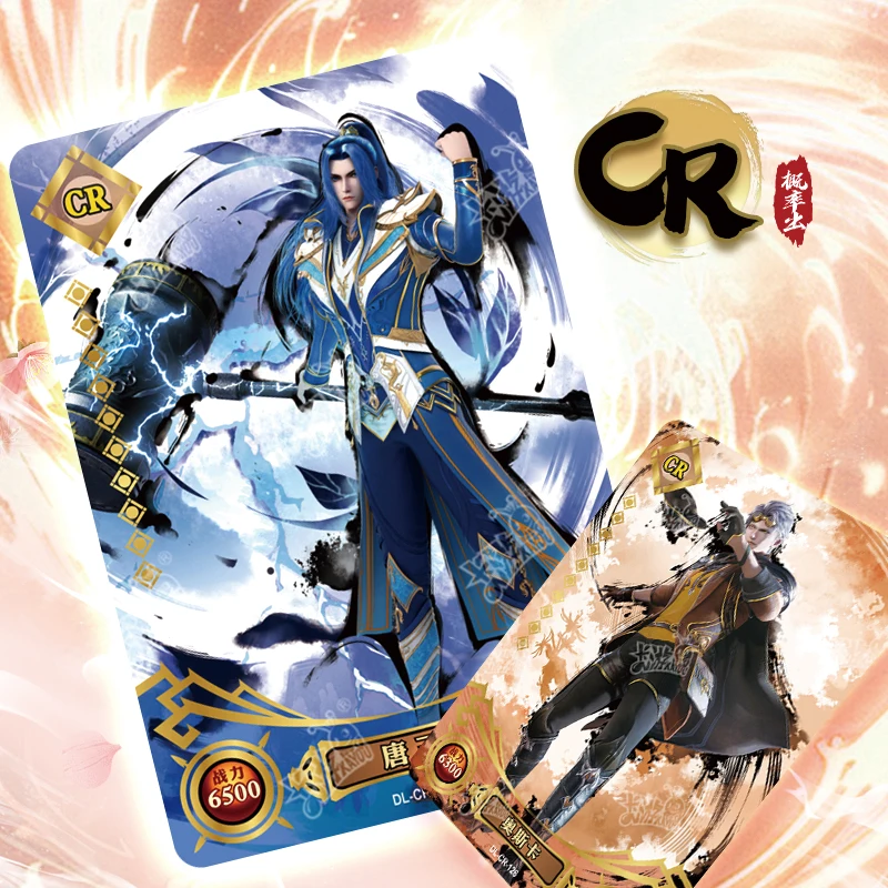 KAYOUDouluo DaluCardsClassic Version 10th Bullet Tang San Collection Card Pack بطاقات التداول الرسمية بطاقات قابلة للجمع للأطفال