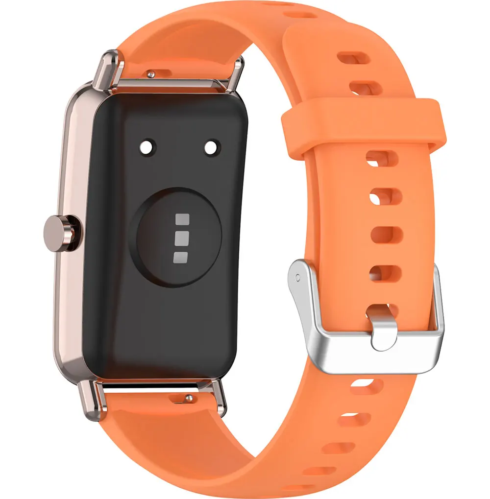 Für Huawei Uhr Fit Mini Weiche Silikon Armband Armband Gürtel Ersatz Smart Uhr Armband Zubehör Für Huawei Band B6 B3 – Detail 9