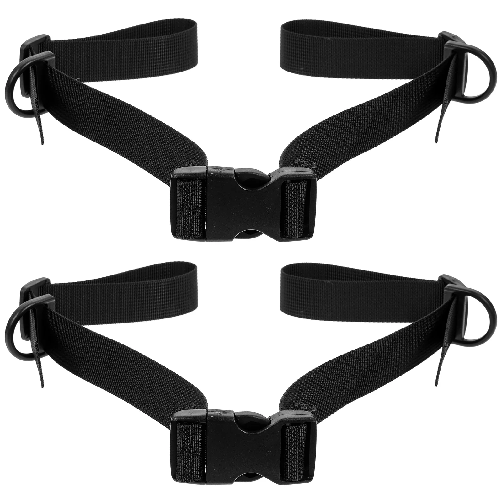 

2pcs Lashing Straps Heavy Duty Nylon Tie Down For Backpack Cargo Tent Secure Fastening Quick Release Adjustable Durable Fixed