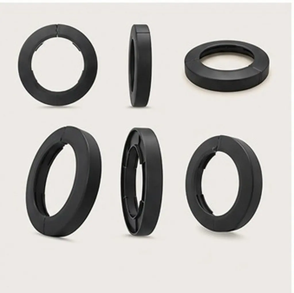 10Pcs Decorative Plate Reusable Cover Holes Wall For Interior Decor Pipe PVC Collar Water Round Escutcheon Plates