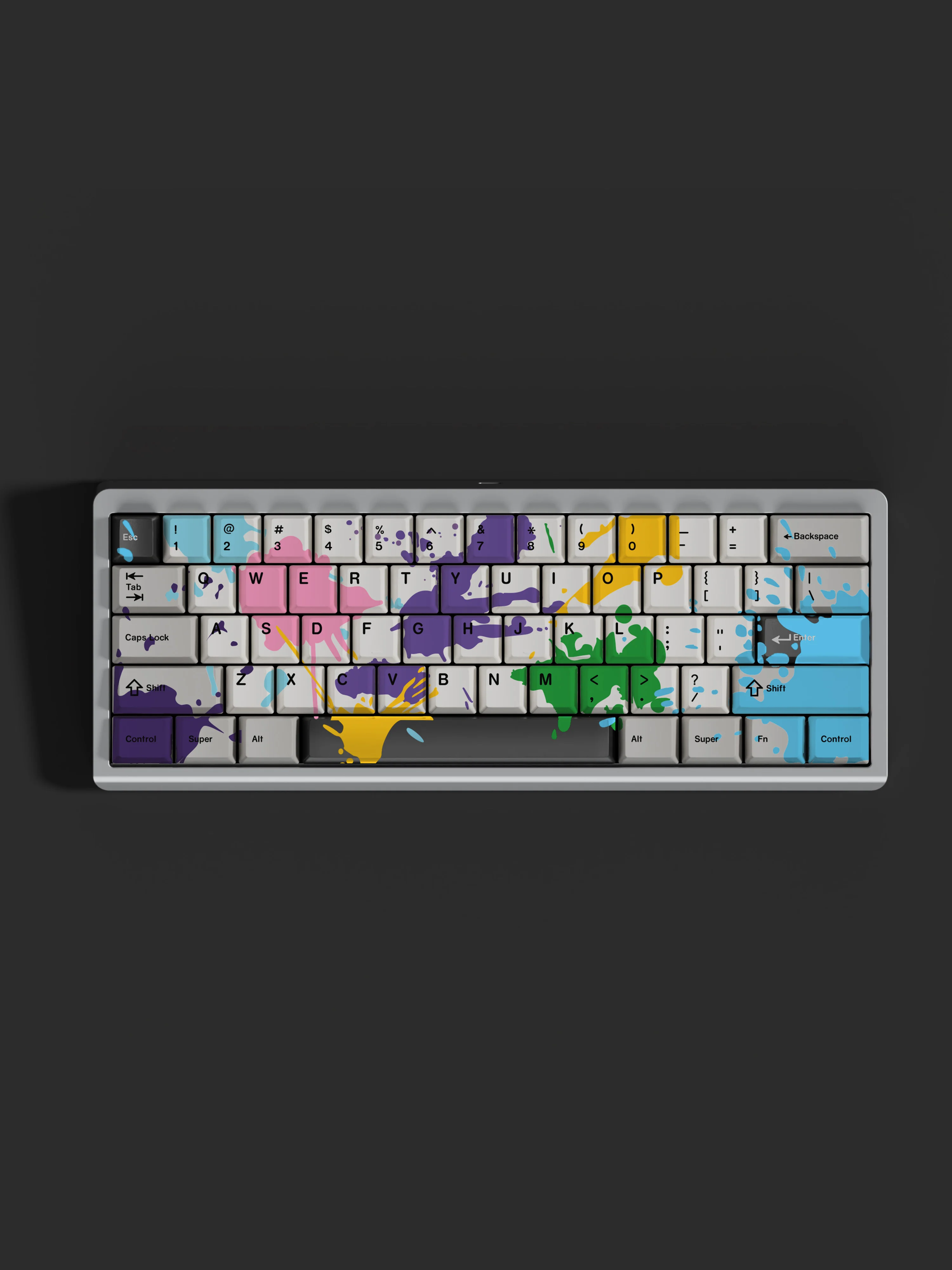 

Mifuny Zombie Anime Keycap Left4 Dead Custom Retro Keycaps Fullset PBT Dry Subbed Cherry Profile for Rainy75 Mechanical Keyboard