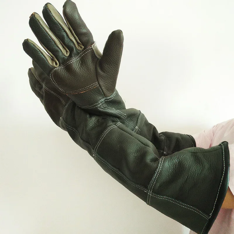Bite Resistant Gloves For Dog Cat Bird Snake Reptile Grooming Animal Handling Gloves Bite Proof view 3