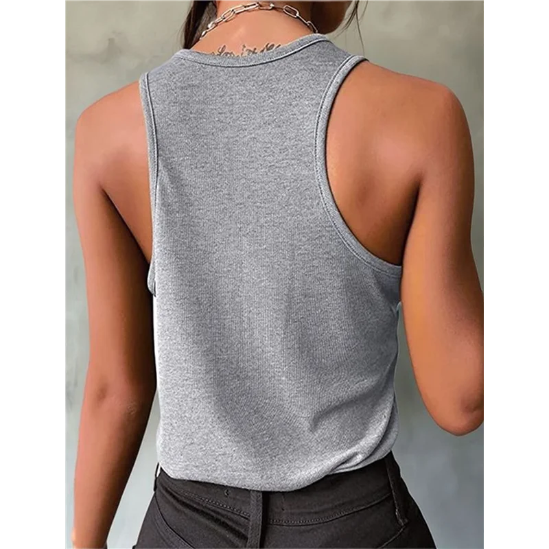 

【SEE】Tank Tops For Women Summer Casual Cute Sleeveless Shirts Beach Vacation Clothes Basic Tees