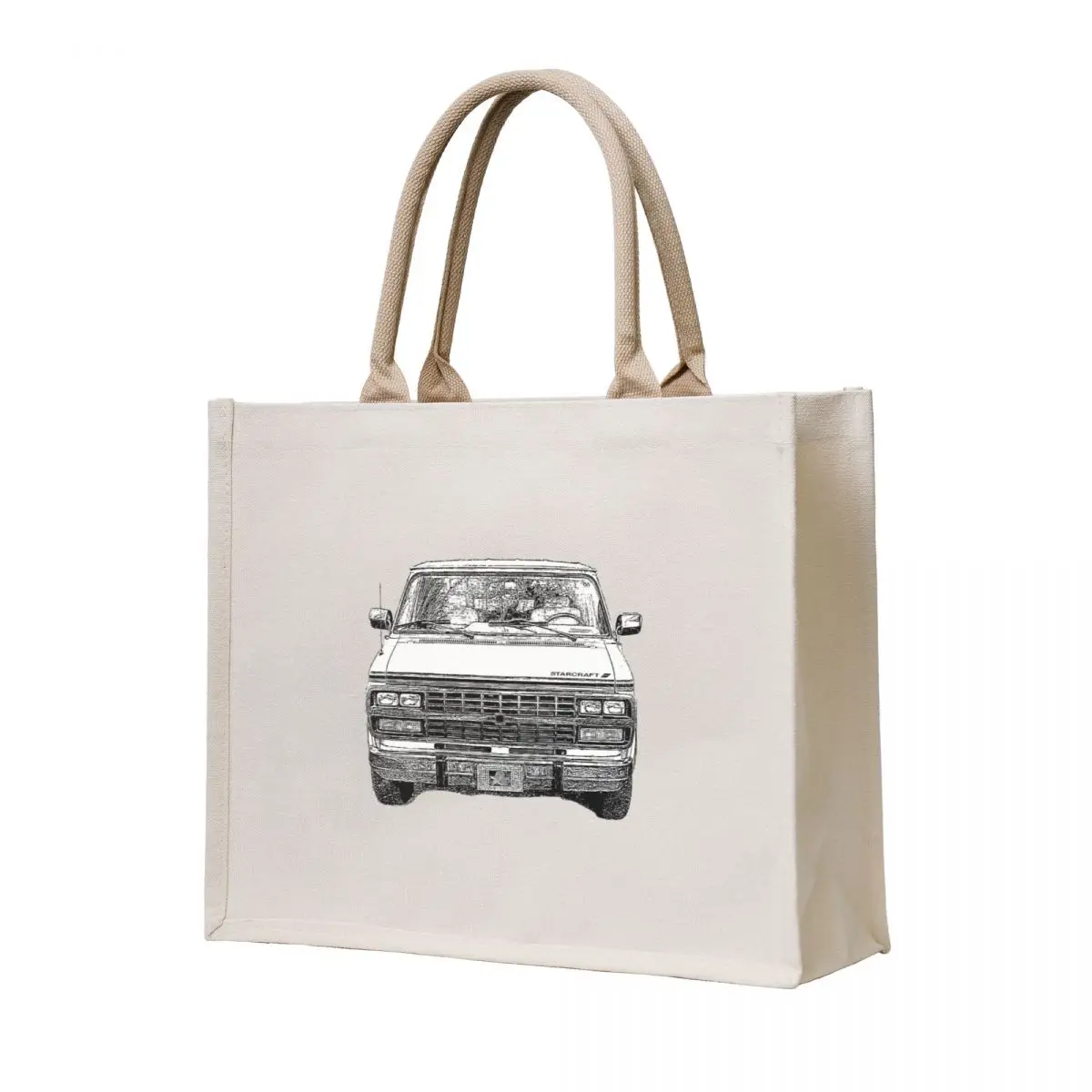

Chevy Van Front Tote Bag reusable grocery bags tote bag shoping bag Cloth bags