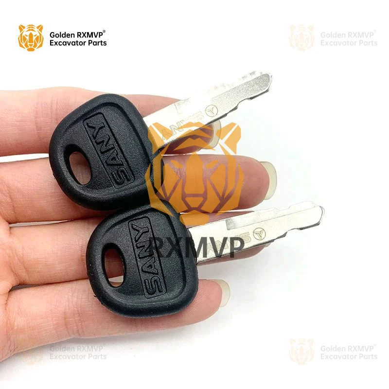 For Sany  full car ignition door key  SY85C SY115 SY200C SY245 SY285 SY700 SY480 SY550 Excavator