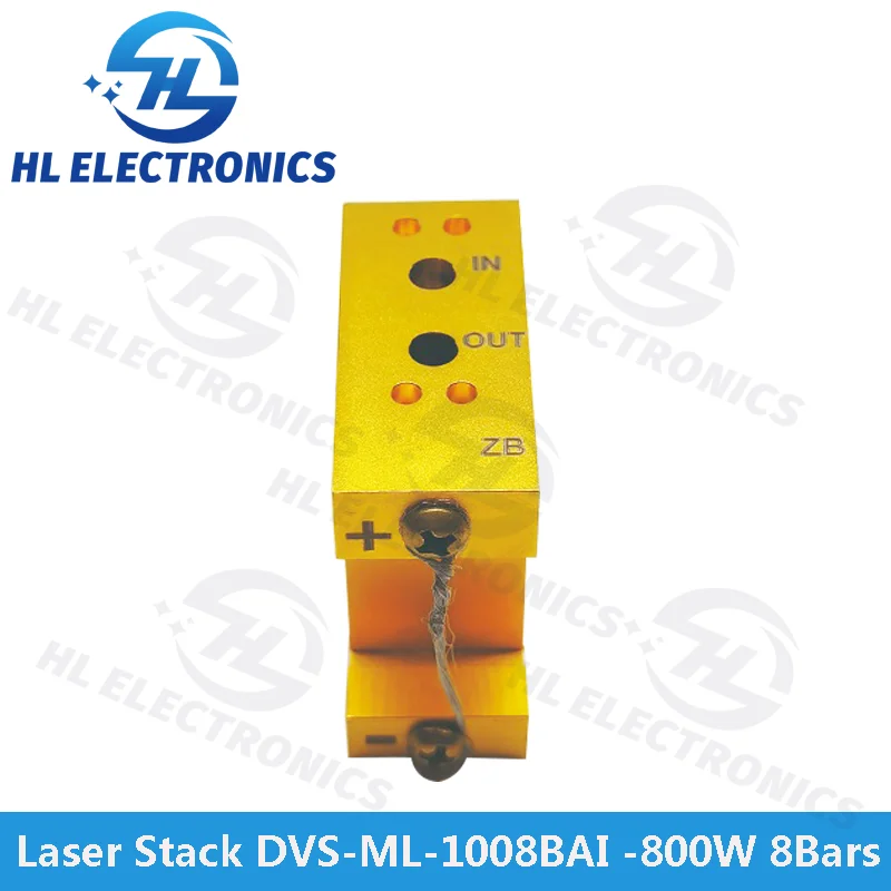 Stos diod laserowych 800W DVS-ML-1008BAI dla Laser diodowy 808nm