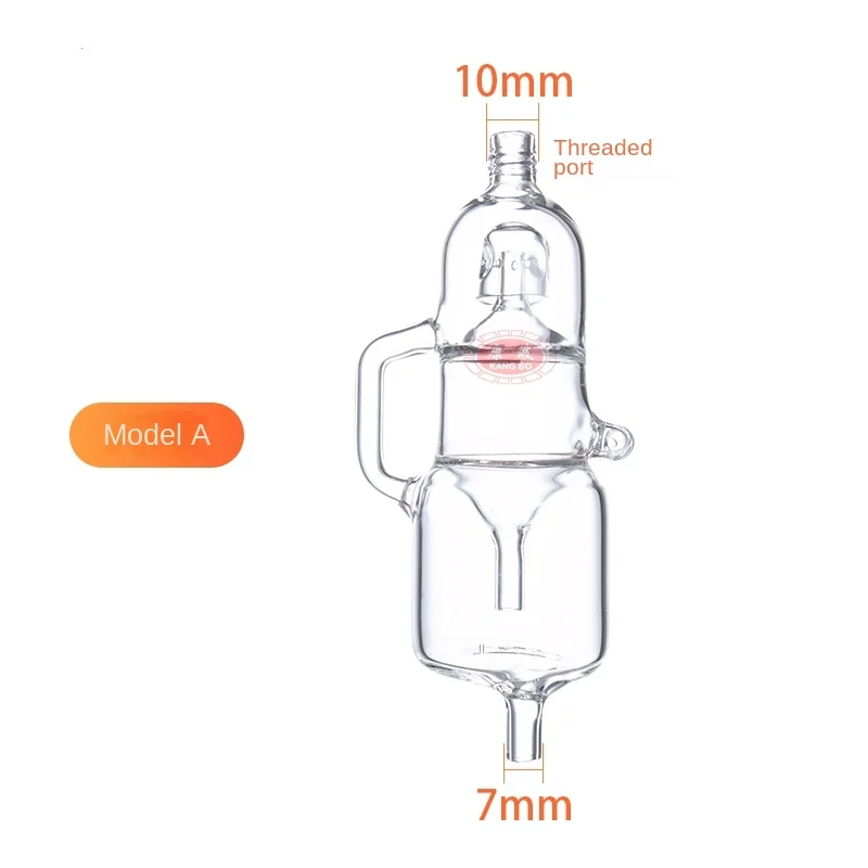 Separatore Gas-liquido da laboratorio vetro borosilicato trasparente ad alta resistenza alle alte Temperature