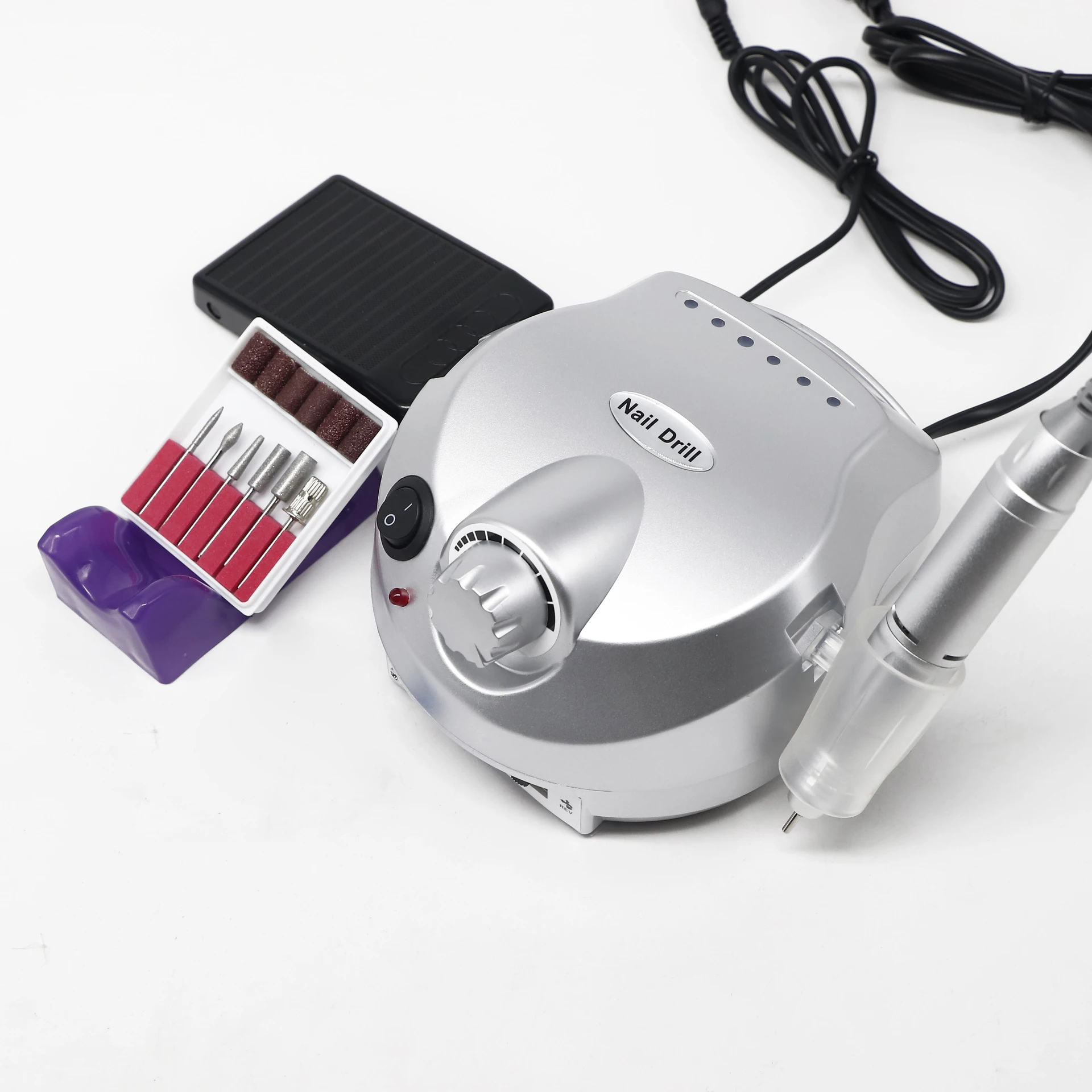 202 Nail electric sander 35000RPM manicure machine Polishing, unloading and polishing machine