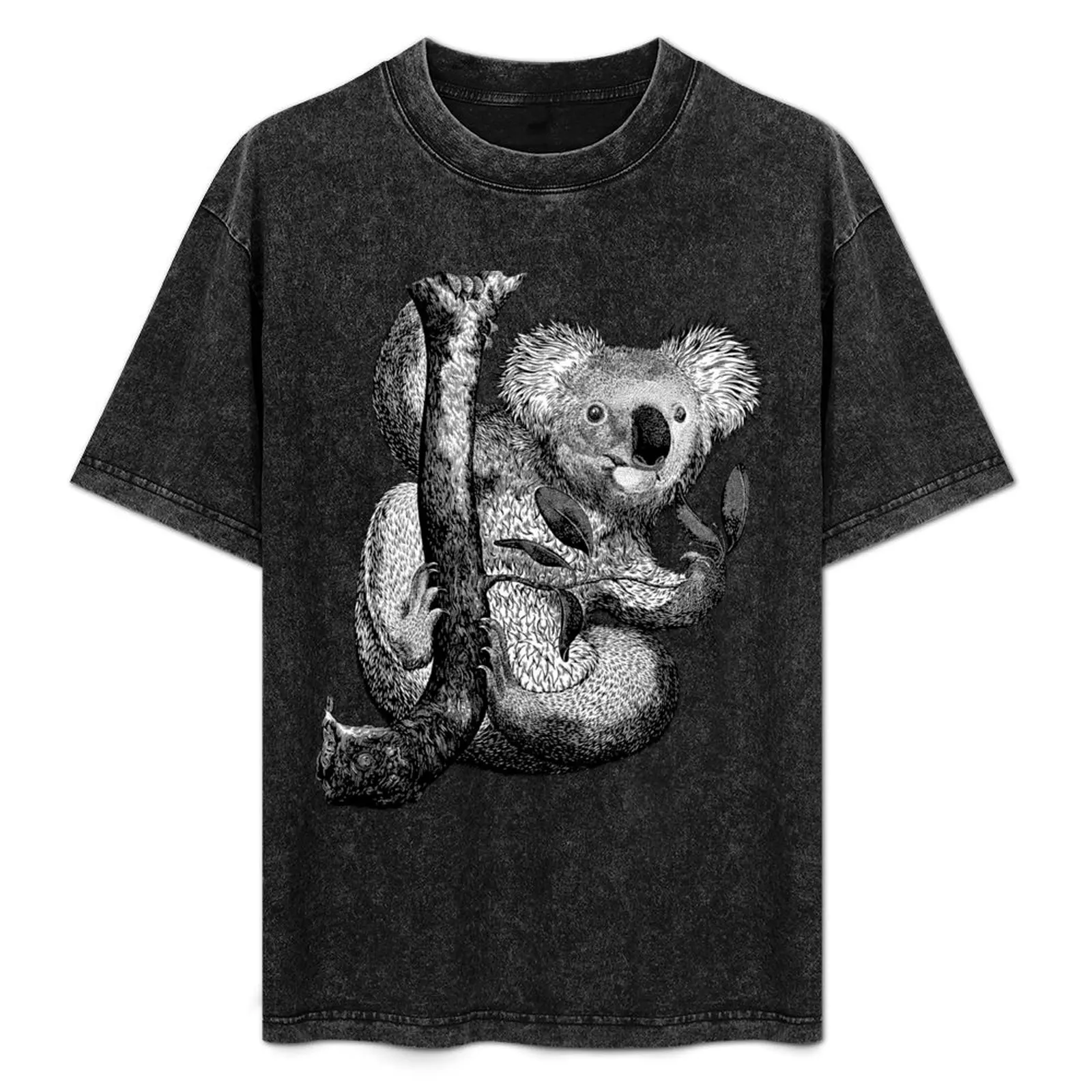 

The Koala - Eucalyptus T-Shirt Plus Size Loose Short Sleeve Top