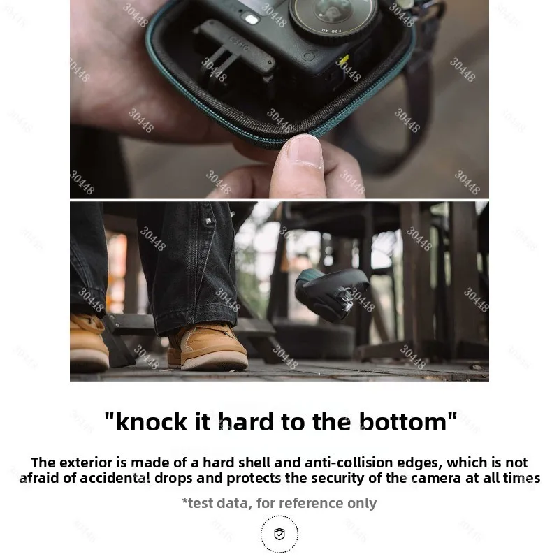 Compatible with GoPro Action Camera Mini Storage Bag Action5pro/6/4 Portable Shockproof Scratchproof Protective Case Acepro2