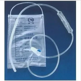 20pcs Medical Disposable Enema Bag Intestinal Wash Bags Household Coffee Enema Detox Spa Pass Constipation