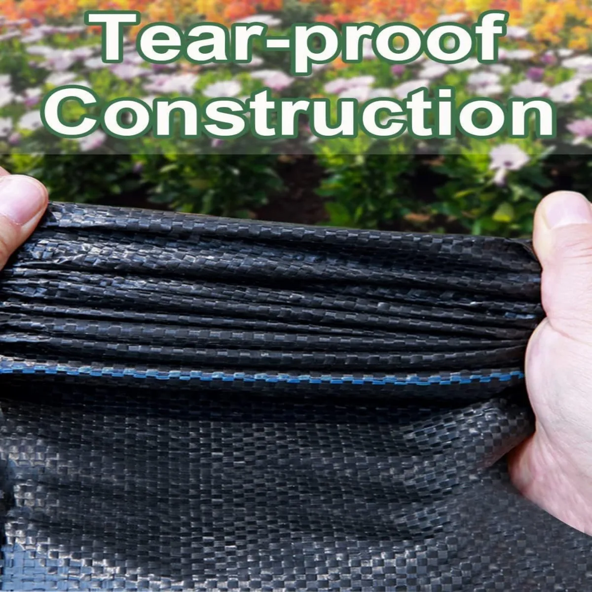 2025pp織り雑草マット　雑草マット　野菜園の雑草抑制用グランドカバー