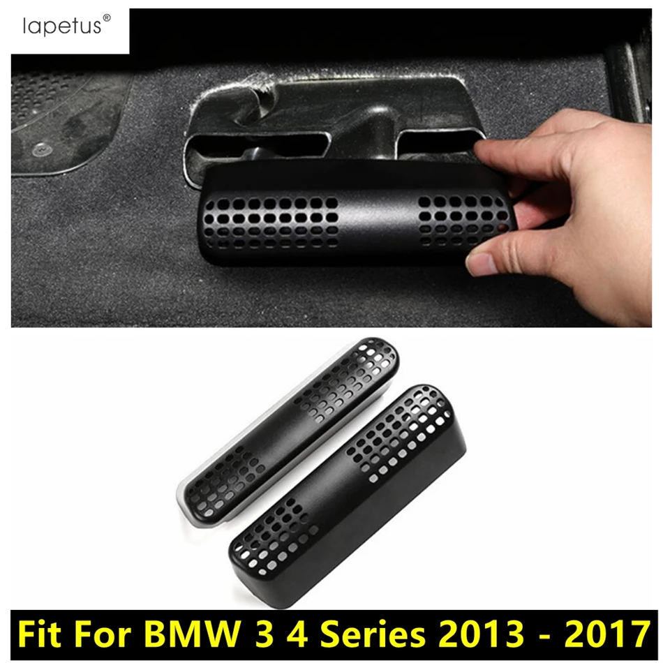 

Seat Under Floor Air Conditioning AC Vent Outlet Dust Cover Protection Car Accessories Interior For BMW 3 4 Series 2013 - 2017