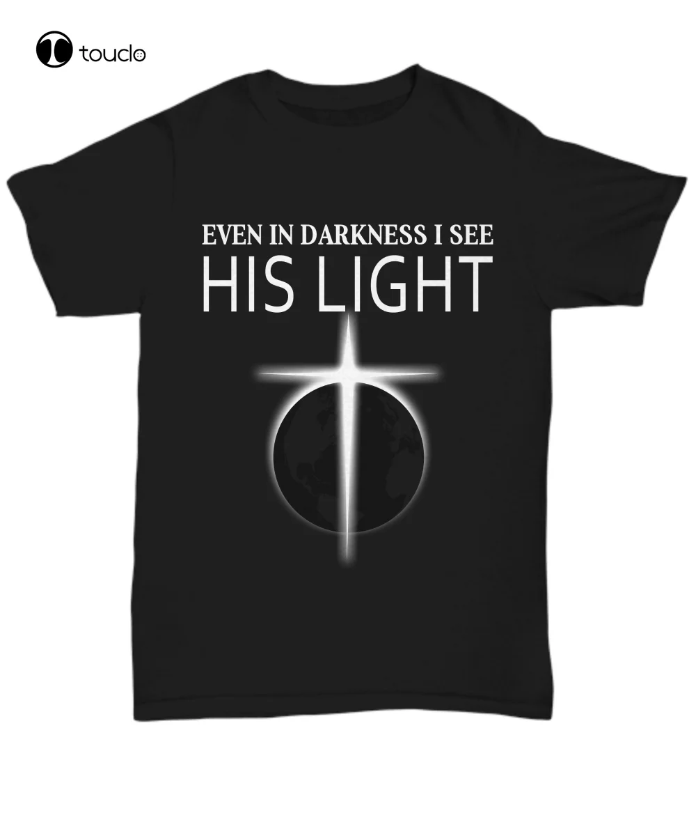 

Cross Light Jesus Christian T-Shirt Men Women Faith Believe God Christ Tee Gifts Tee Shirt unisex