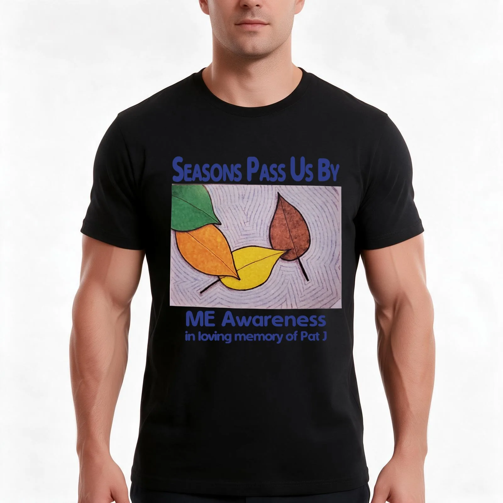 Seasons Pass Us By' In Memory of Pat J T-Shirt Summer Casual Cotton Tee Oversized Streetwear Tops Vintage Graphic Print