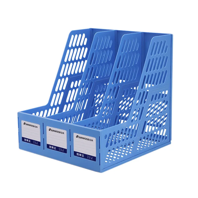 Efficiency King Series Labeled File Frames Durable Attractive Bright Blue SUNWOOD P33