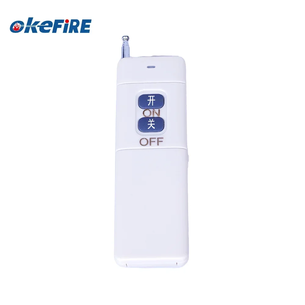 Okefire Audible and Visual Alarm Sound and Light Loud Alarm Siren with Strobe Light Warning Remote Control 500m Distance 0-120dB