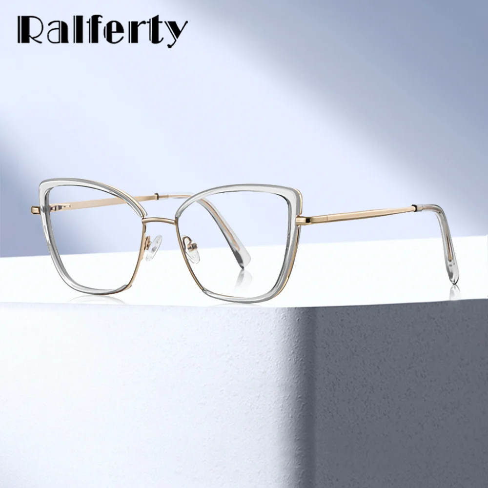 

Ralferty Chic TR90 оправа для очков женские очки с защитой от синего света женские брендовые дизайнерские оптические оправы очки без рецепта