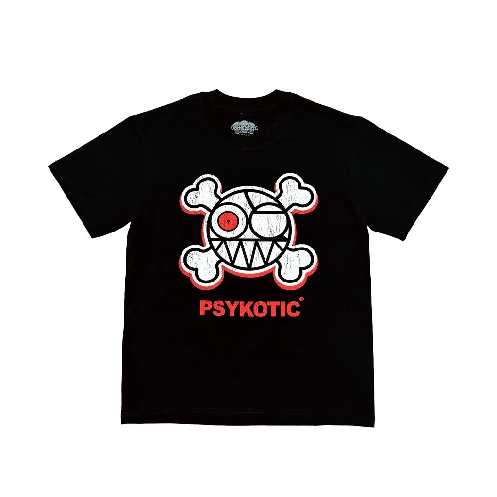 

New Men EU Tour merch OSAMASON Black Bone Skull T Shirts T-Shirt Hip Hop Skateboard Street Cotton T-Shirts Tee Top Opium E156