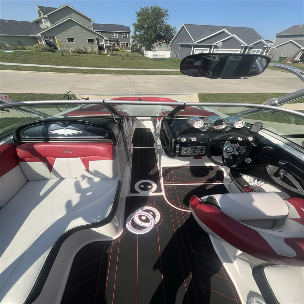 

2004-2011 Mastercraft X Star Cockpit Pad Boat EVA Foam Faux Teak Deck Floor Mat SeaDek MarineMat Gatorstep Style Self FSVYH