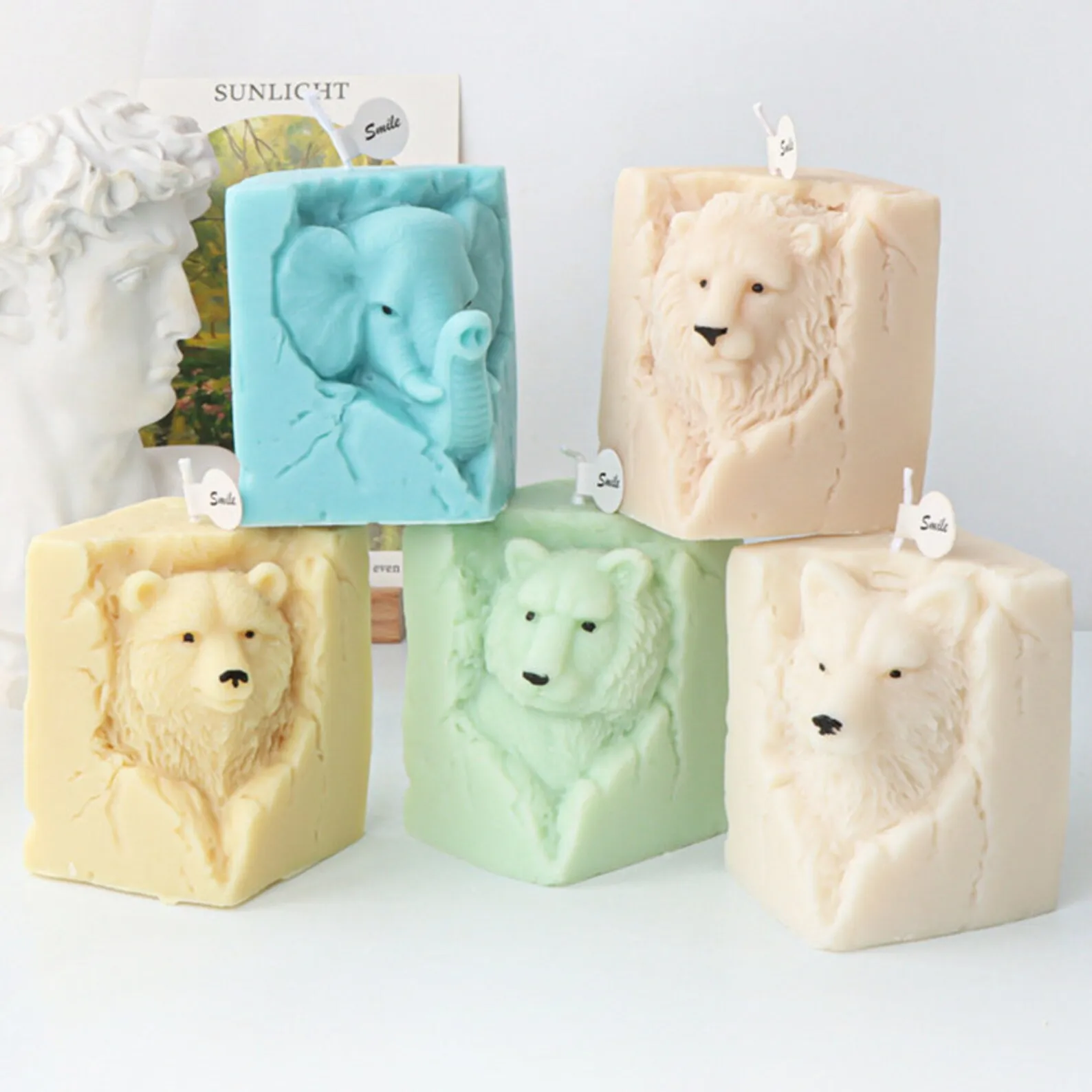 3D Animal Pillar Ca… - image