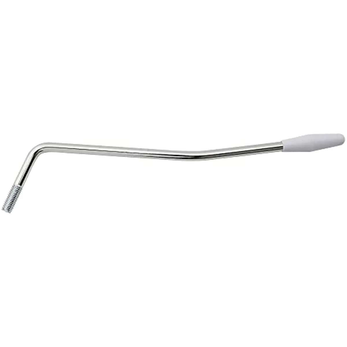 6mm Tremolo Arm Whammy Bar Vibrato Arm Style Electric Guitar, Chrome with White Tip