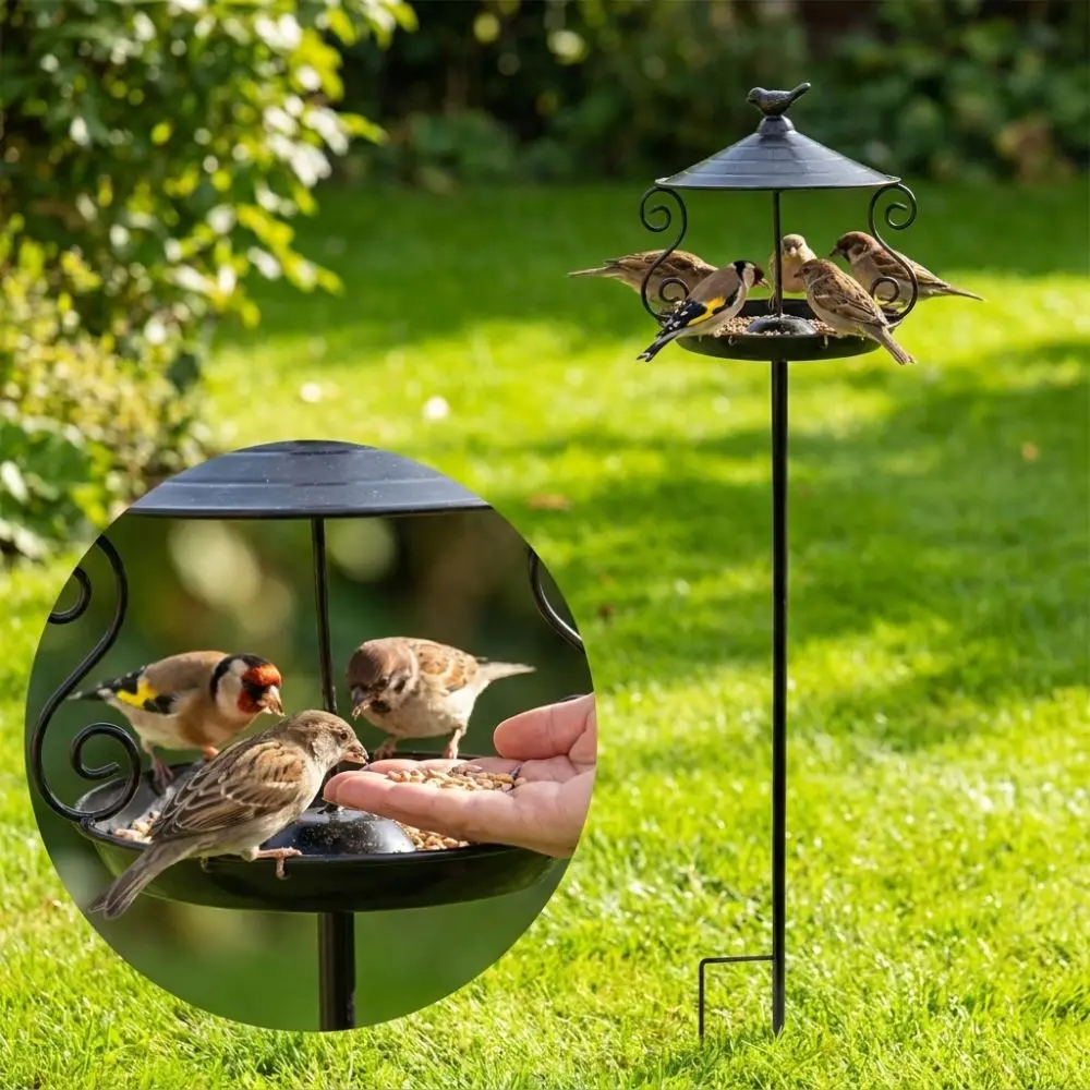 weatherproof-standing-bird-feeder-iron-art-retro-style-bird-feeder-tray-large-capacity-anti-leakage-wild-feeding-station-lawn