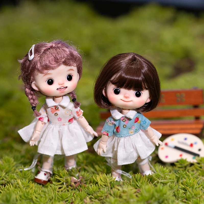 

OB11 Doll Clothing Accessories Dress Set Obitsu11 1/12 BJD Doll Clothing Mini Toy Doll Clothing 15-20 cm Doll Clothing Accessori