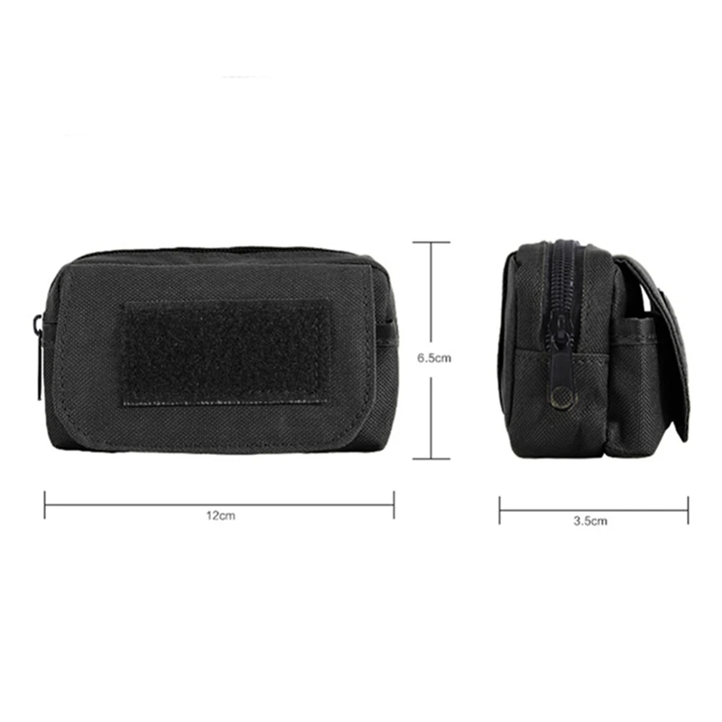 EDC Pack Men Tactical Molle Waist Belt Nylon Pouch Fanny Pack Camping Hunting Accessories Utility Bag