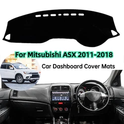 Fit For Mitsubishi ASX 2011-2018 Car Dashboard Cover Mats Sun Shade Avoid Light Pads Instrument Panel Carpets Auto Parts