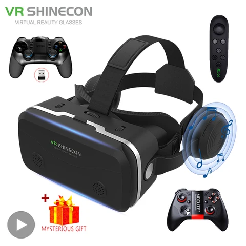 Virtual Reality VR Glasses 3D Headset Devices Viar Helmet Goggles…