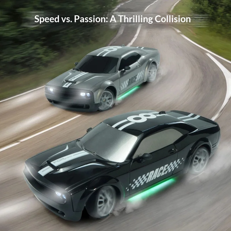 1:20 RC Drift Car 2,4G medio escala 4WD coche de carreras eléctrico de alta velocidad juguete de Control remoto para niños regalo divertido al aire libre