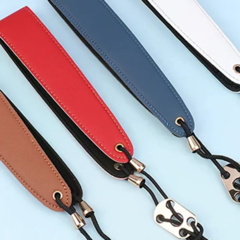 Saxophone Strap Neck Leather Strap Saxophone Lanyard For Adult Children Soprano Tenor Alto Baritone Sax Musical Instrument